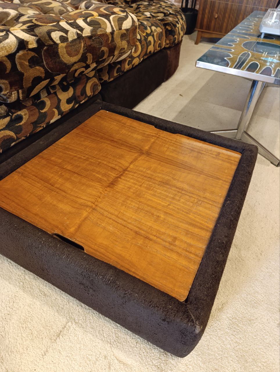 Rare 1970s German Modular Sofa Set - Iconic Design with Reupholstery Option