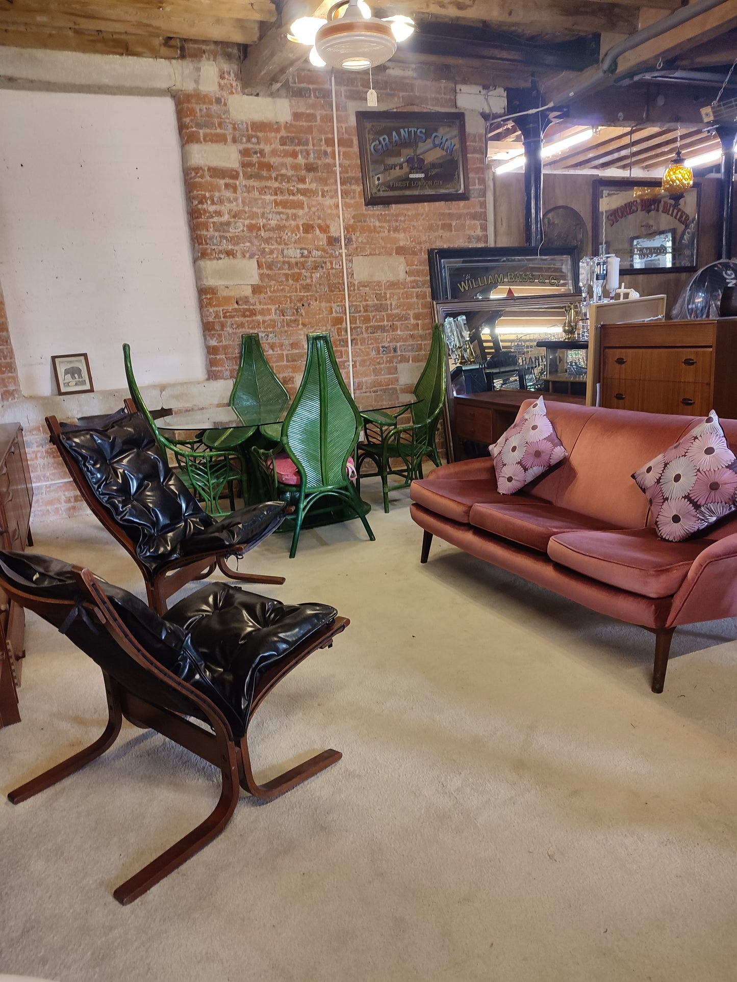 Pair of vintage "Siesta" armchairs by Ingmar Relling for Westnofa