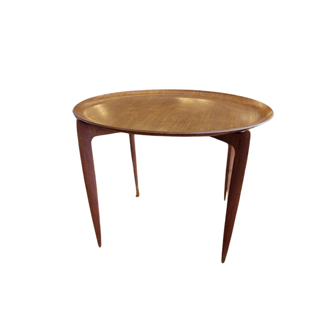 Teak best sale tray table