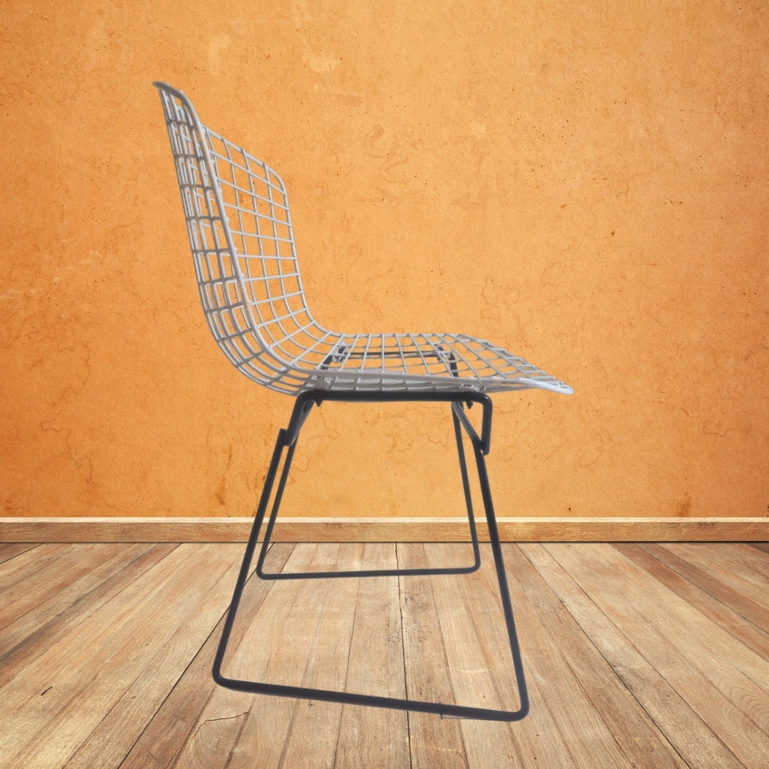 Set of 4 Original 1950s Bertoia Chairs by Harry Bertoia for Knoll International