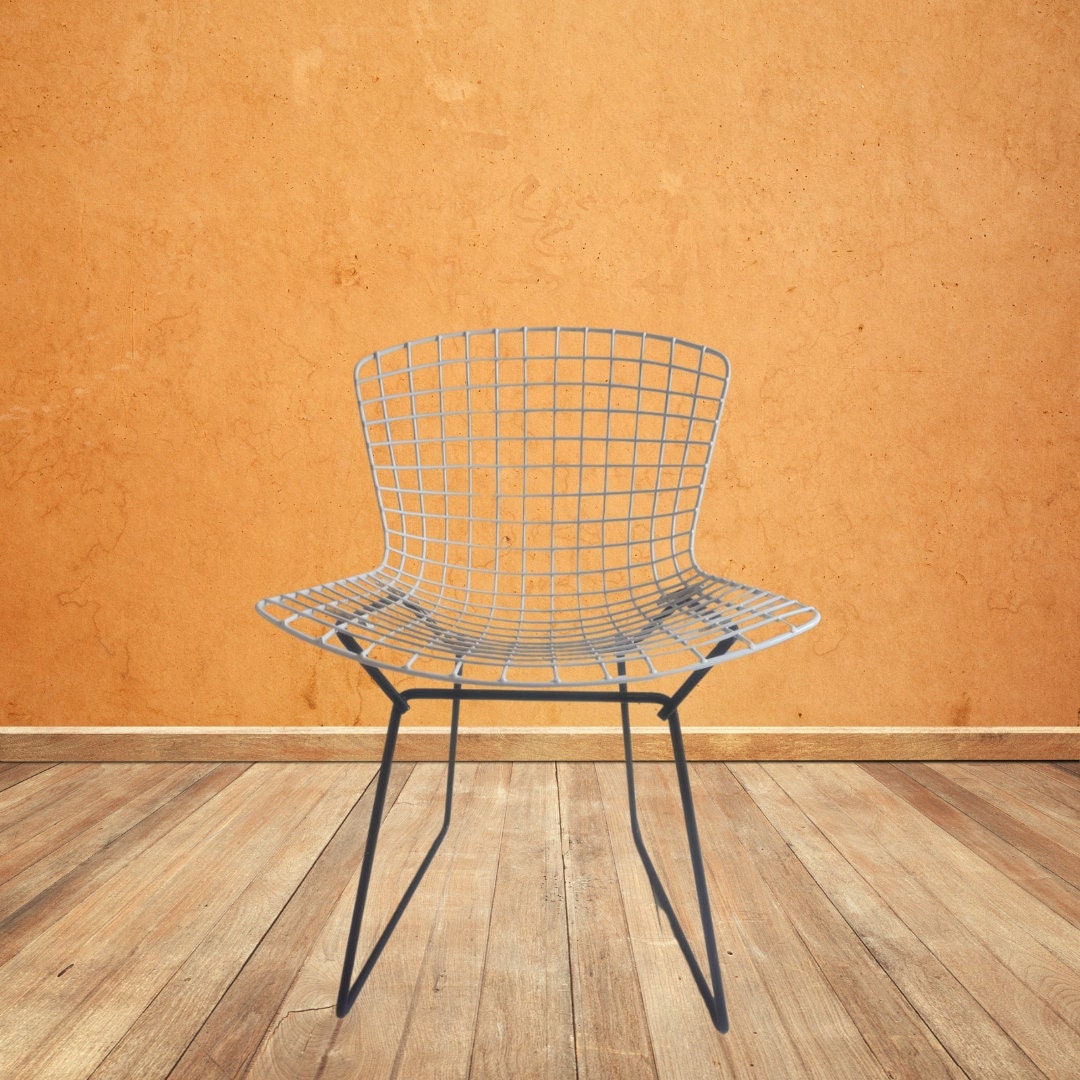Set of 4 Original 1950s Bertoia Chairs by Harry Bertoia for Knoll International