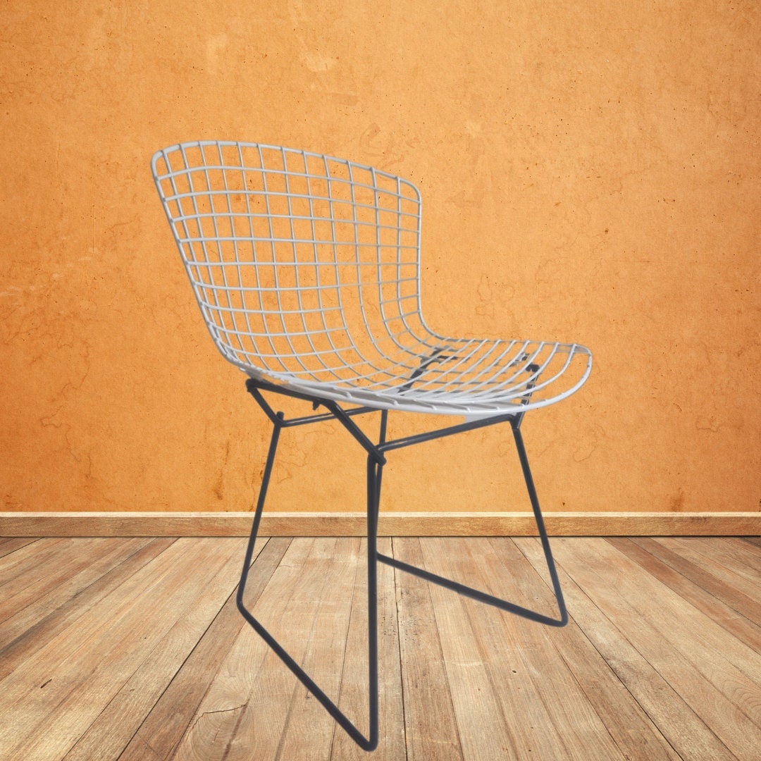Set of 4 Original 1950s Bertoia Chairs by Harry Bertoia for Knoll International