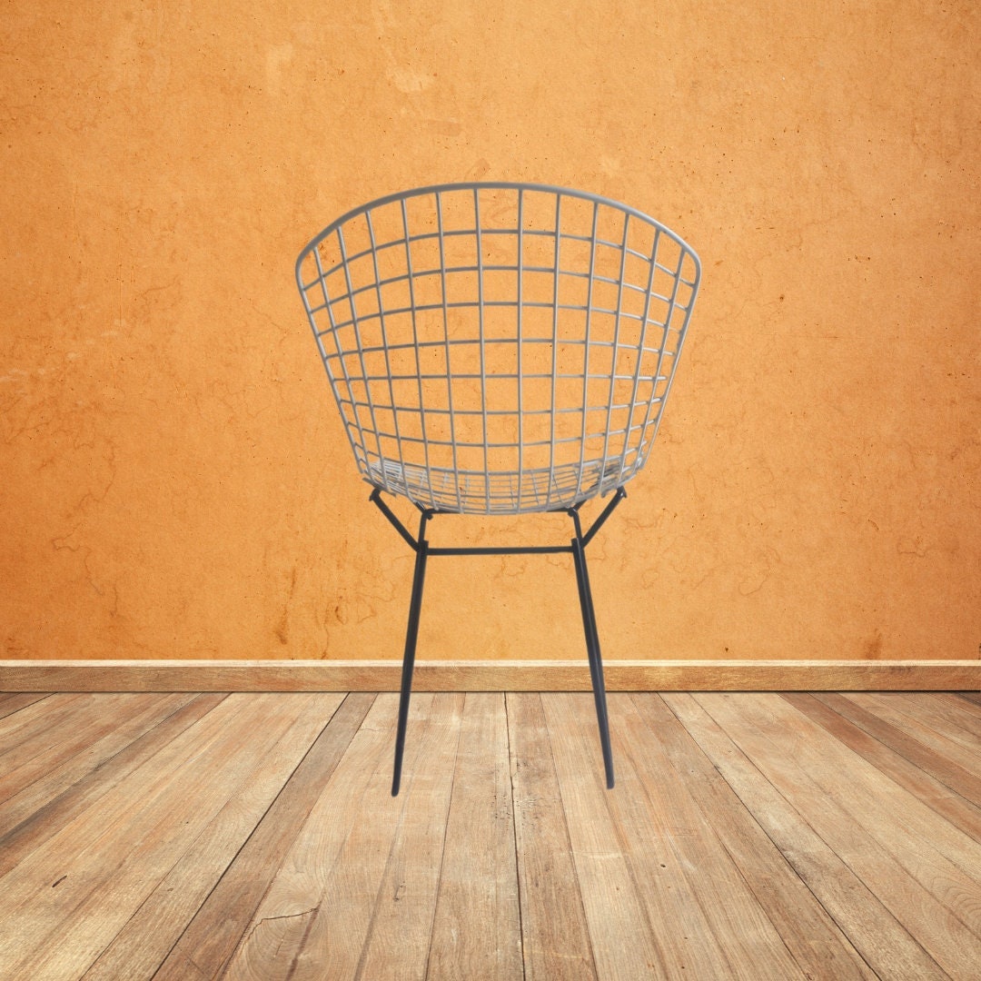 Set of 4 Original 1950s Bertoia Chairs by Harry Bertoia for Knoll International