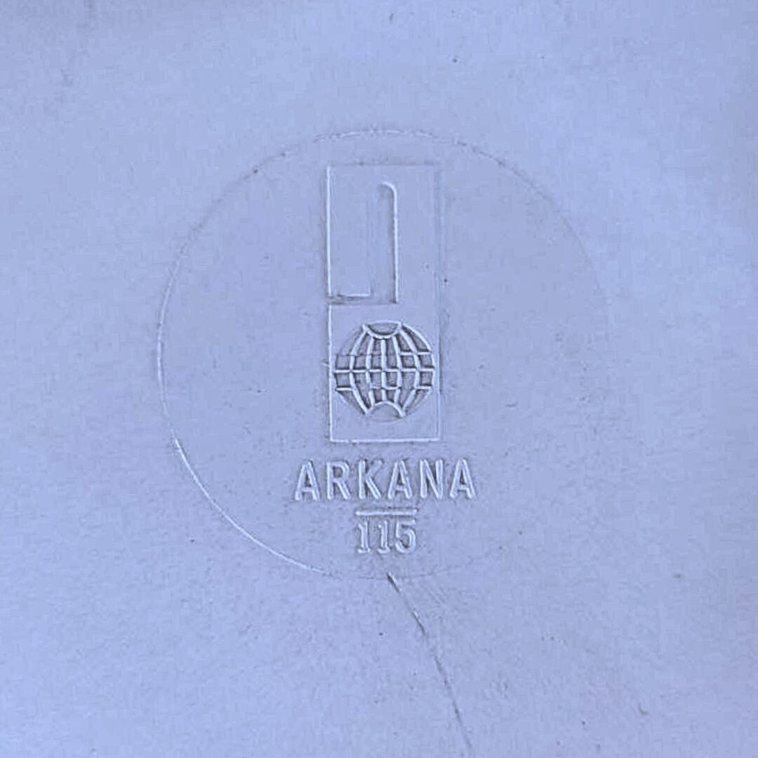 Original Mid Century Dining Set with Swivel Chairs by Maurice Burke for Arkana