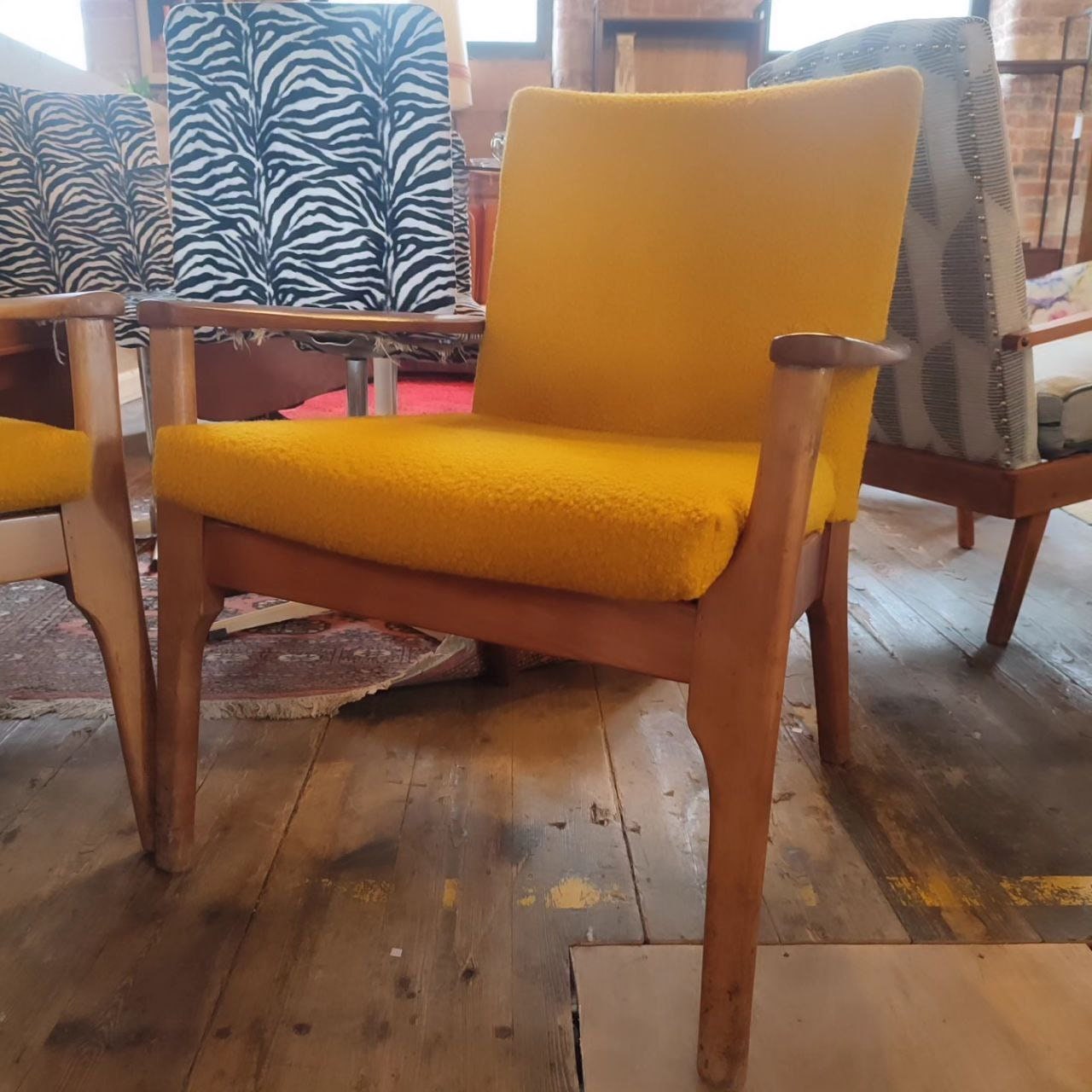 Mid Century Danish Armchair by Furpro (New Upholstery)