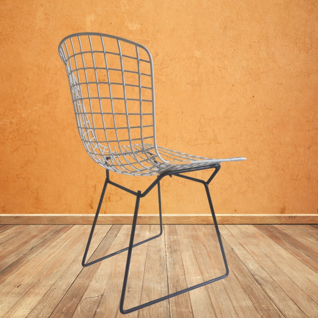 Set of 4 Original 1950s Bertoia Chairs by Harry Bertoia for Knoll International