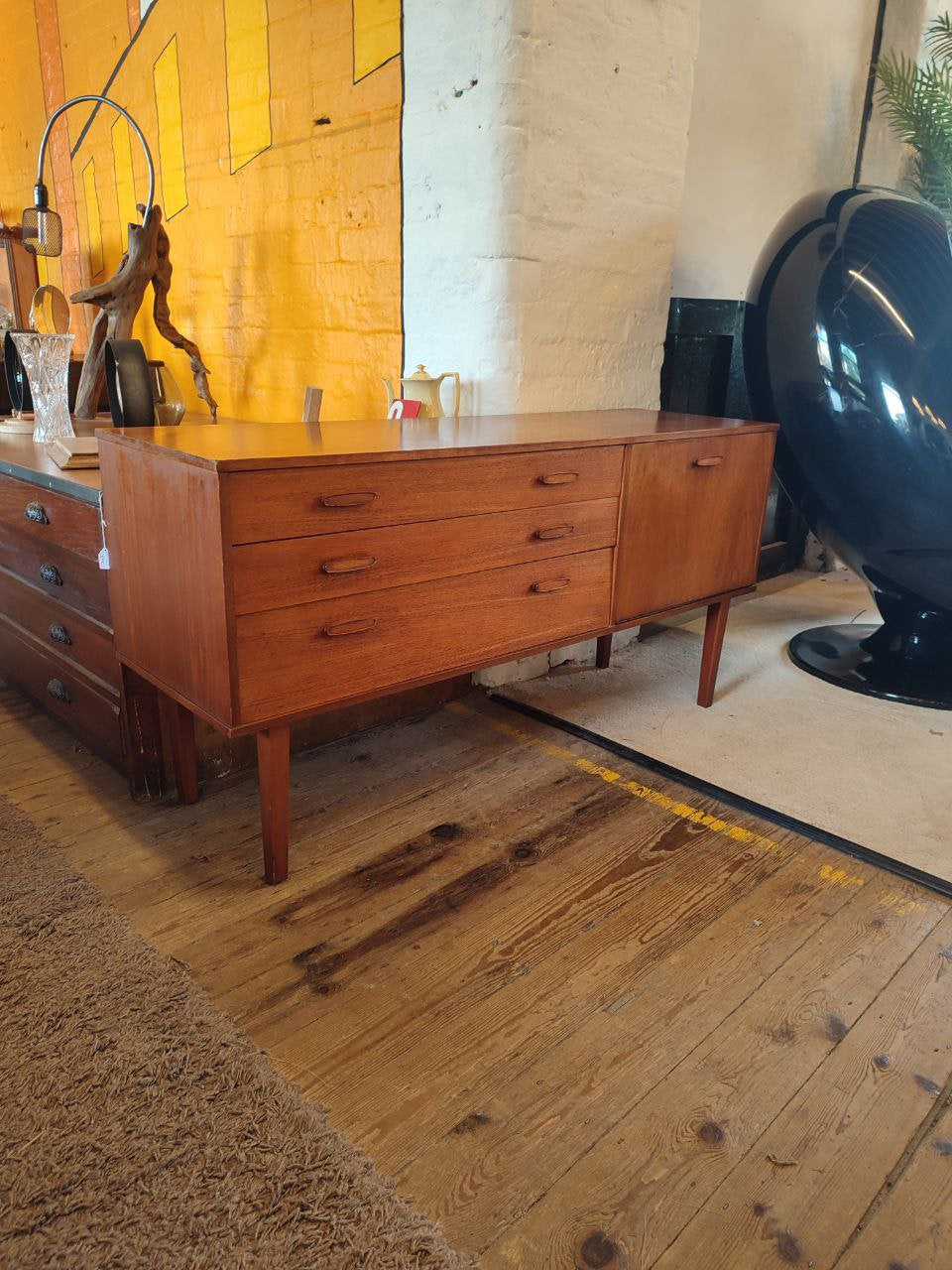 Elegant 1960s Avalon Teak Sideboard / TV Stand with Spacious Storage