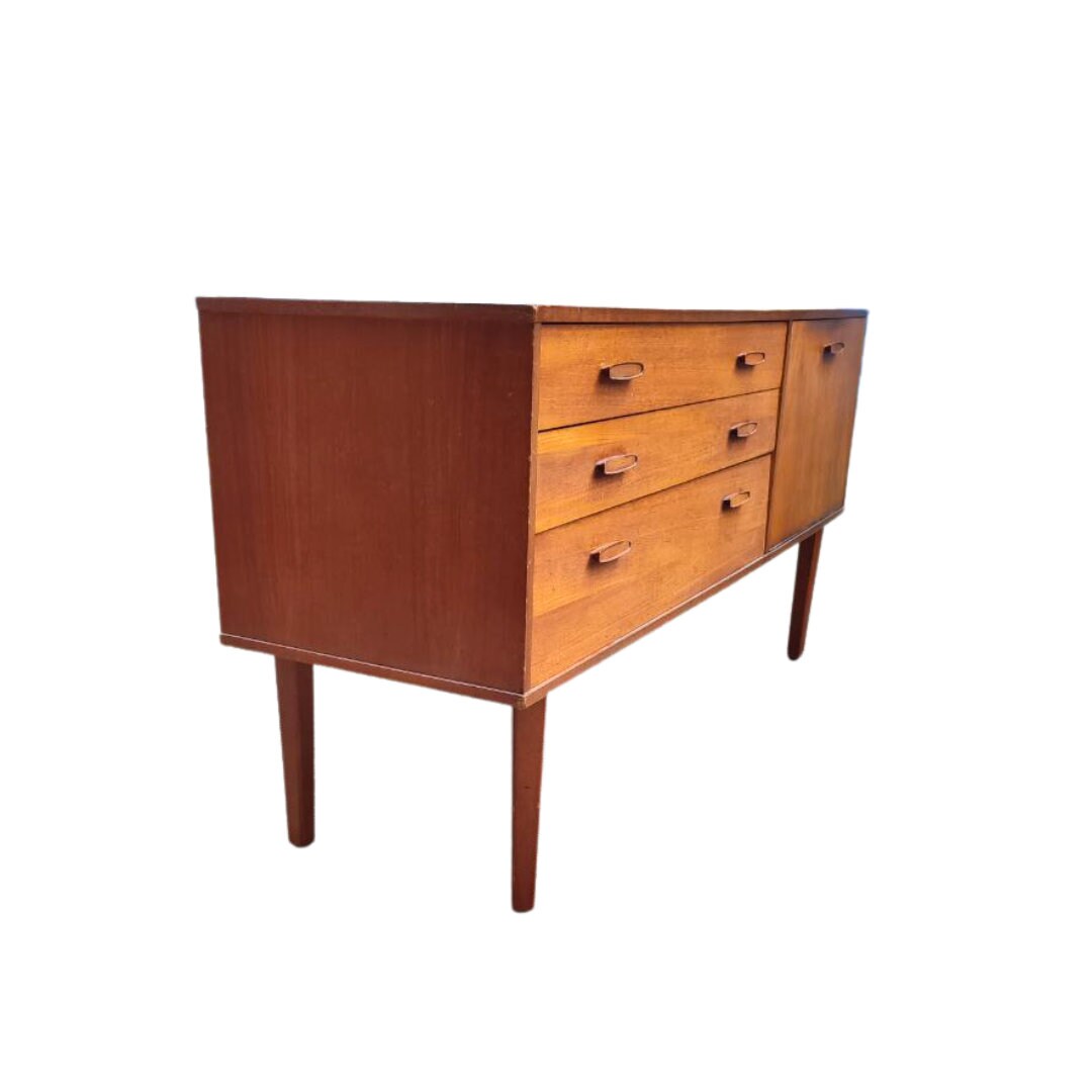 Elegant 1960s Avalon Teak Sideboard / TV Stand with Spacious Storage