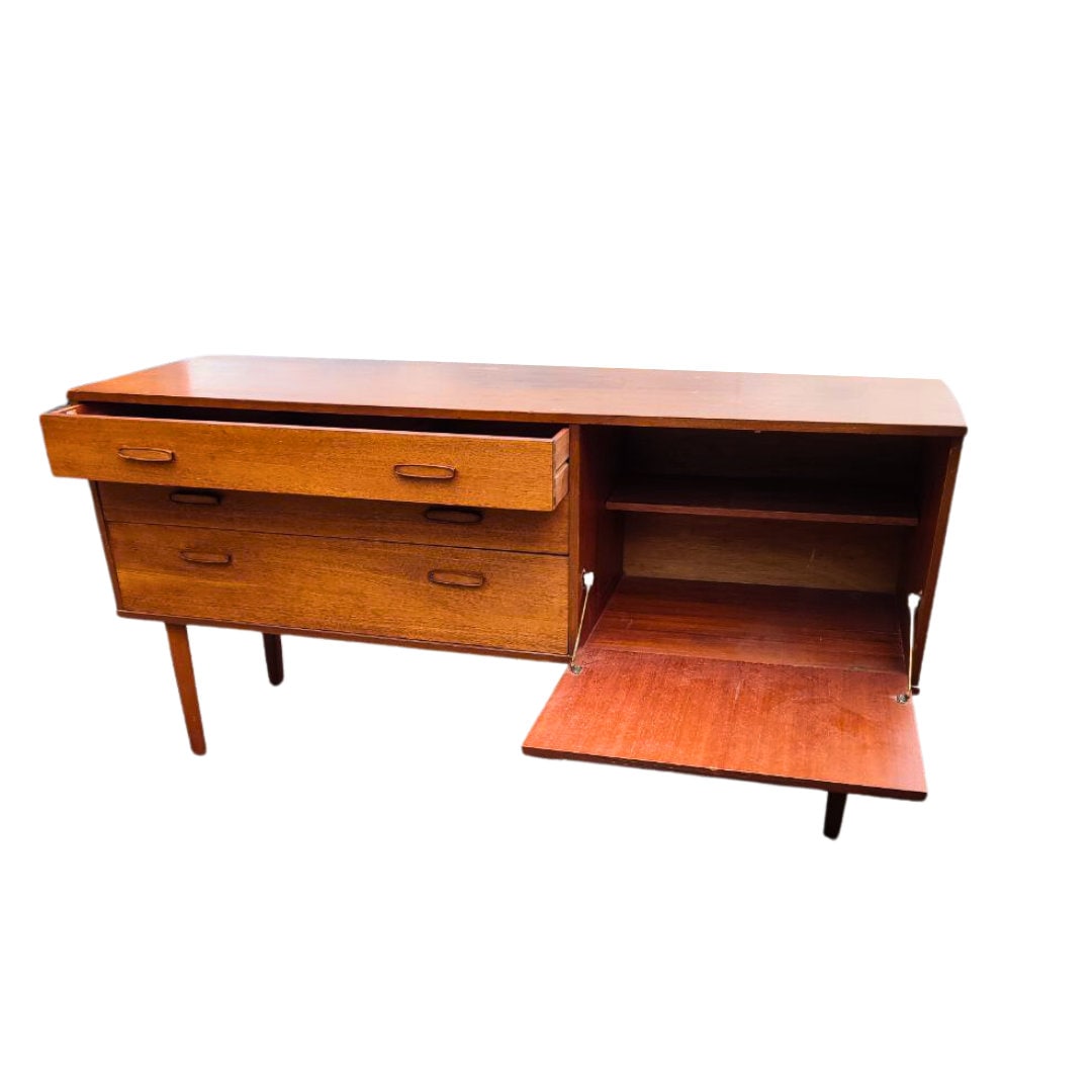 Elegant 1960s Avalon Teak Sideboard / TV Stand with Spacious Storage