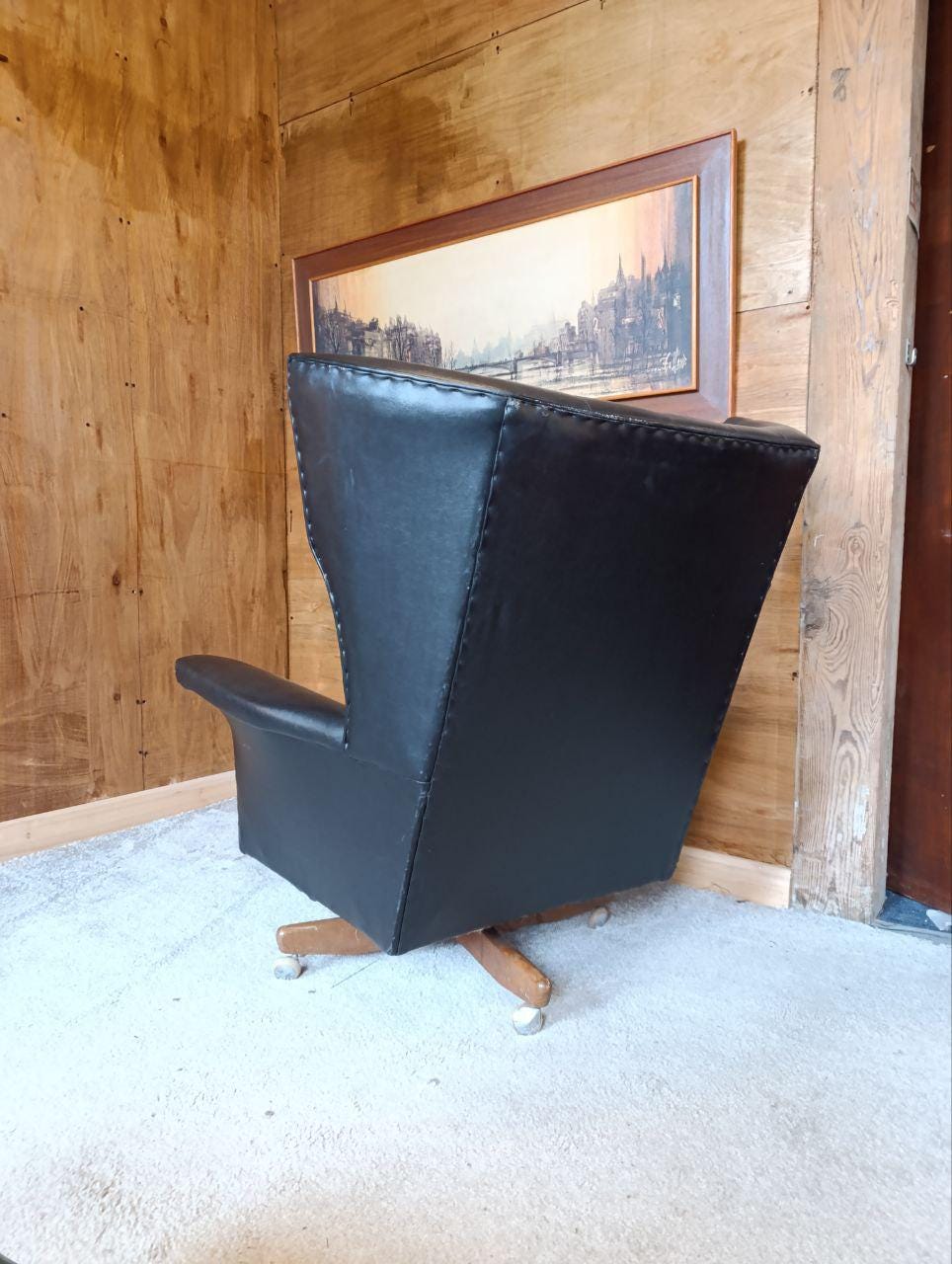 Iconic G-Plan 6250 "Blofeld Villain Chair" from 1960s James Bond Film (New Upholstery Included)