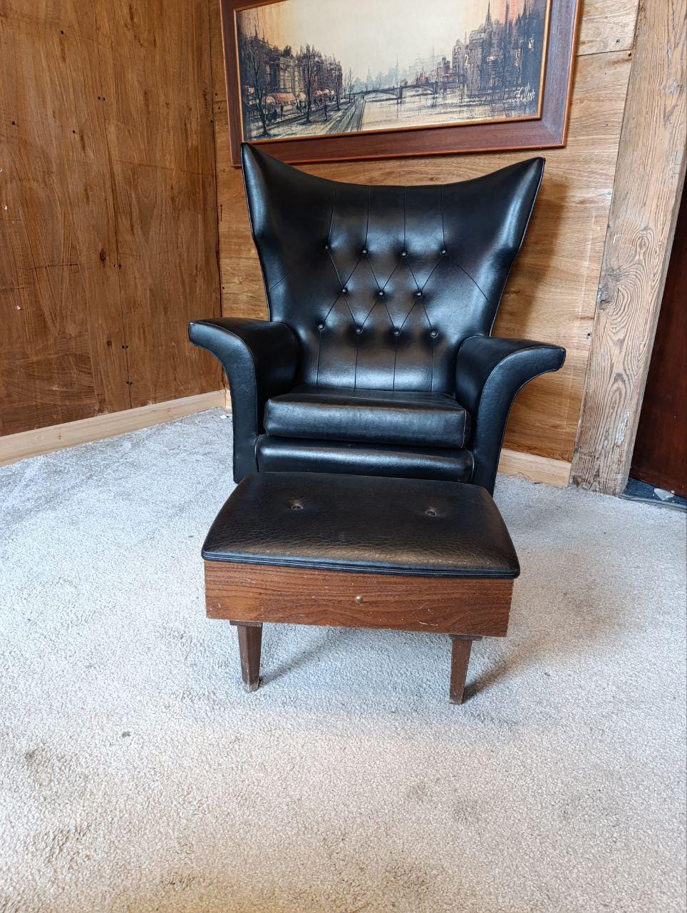 Iconic G-Plan 6250 "Blofeld Villain Chair" from 1960s James Bond Film (New Upholstery Included)