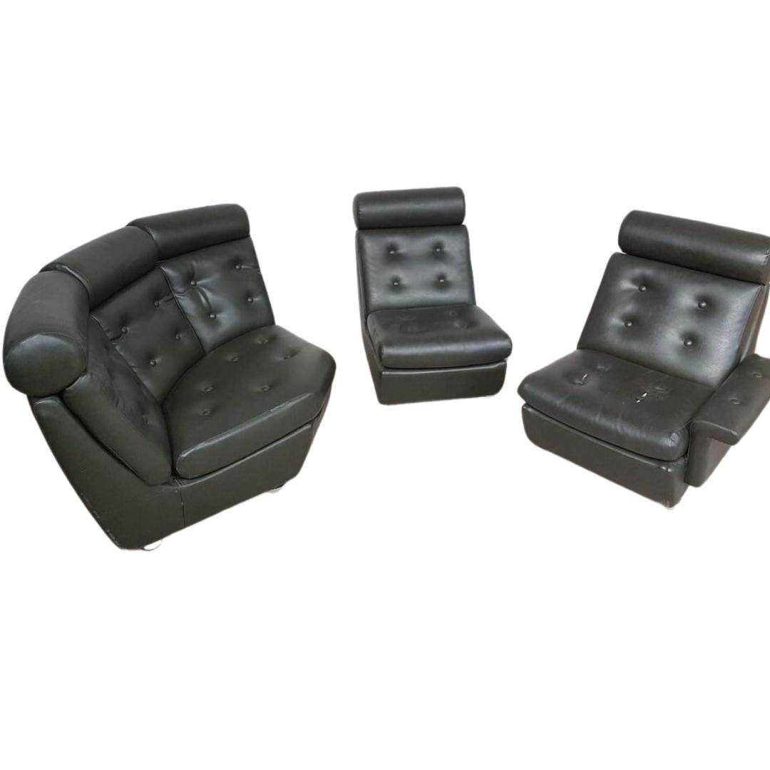 Striking Mid-Century Modular Sofa Set by Parker Knoll - Bespoke Reupholstery Included
