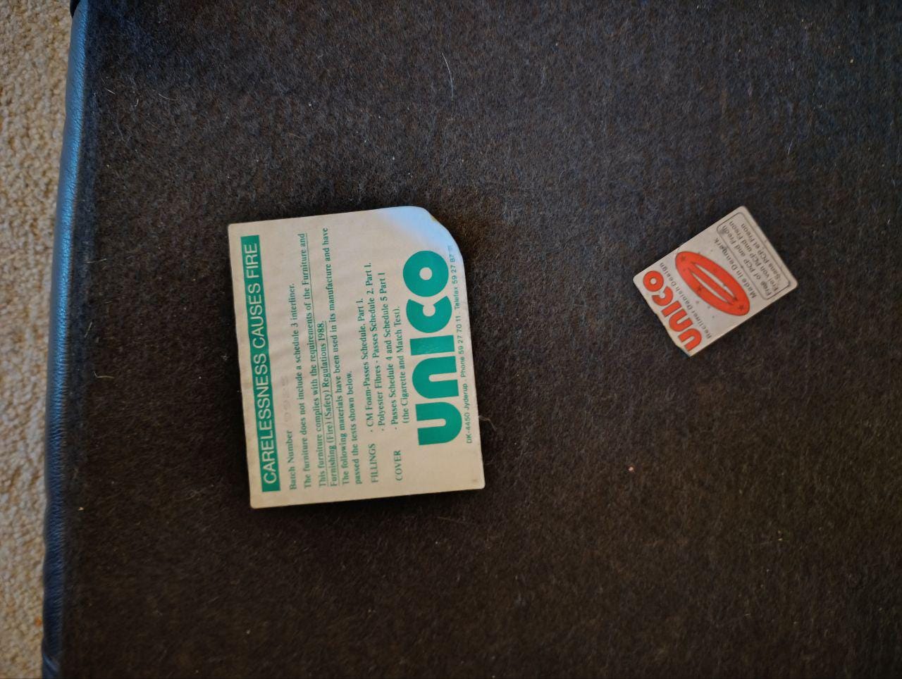 Rare 1980s Danish Armchair & Footstool by Jørgen Kastholm for Unico