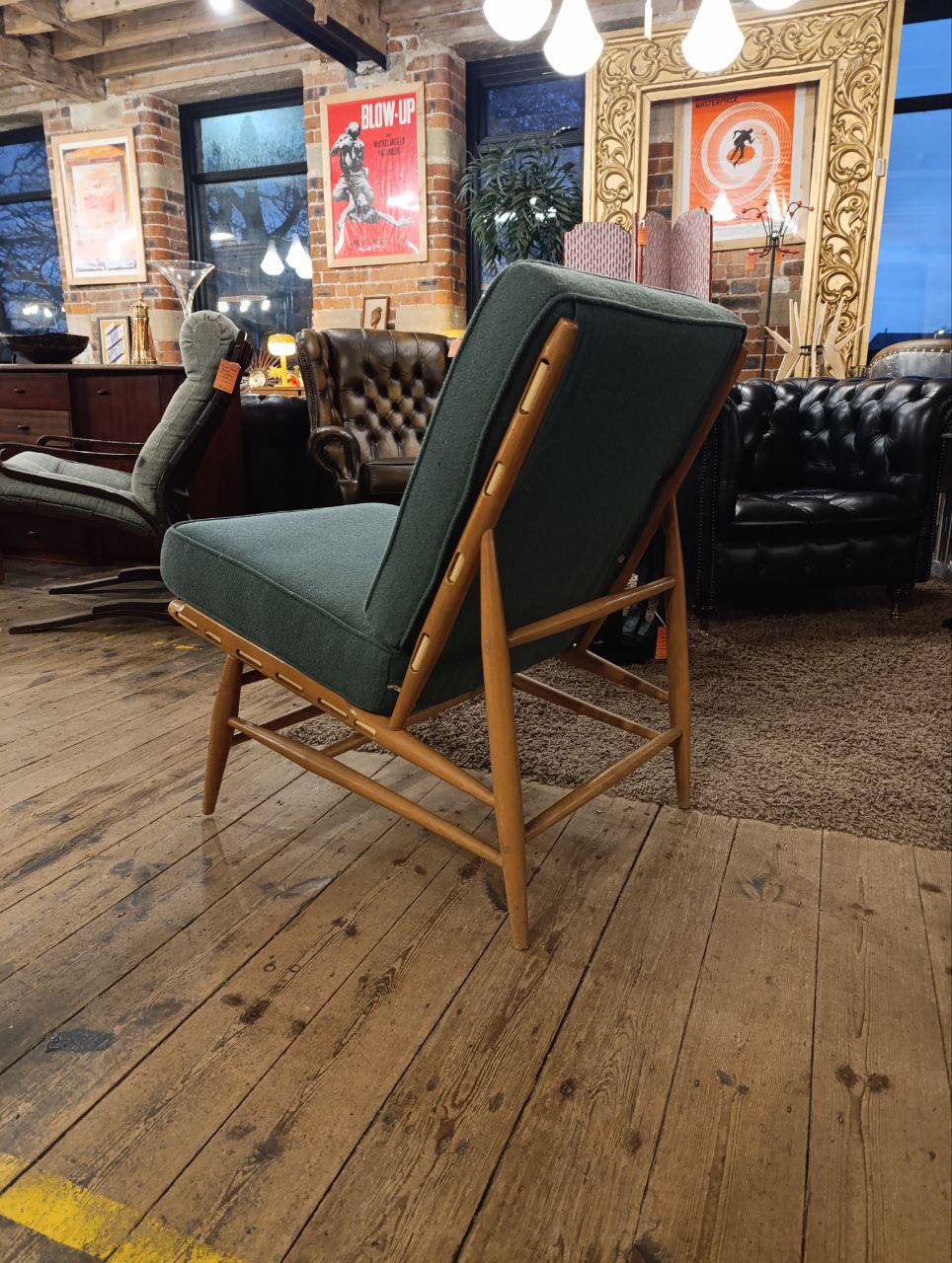 Rare Vintage Ercol 427 Easy Chair - 1960s - Newly Restored