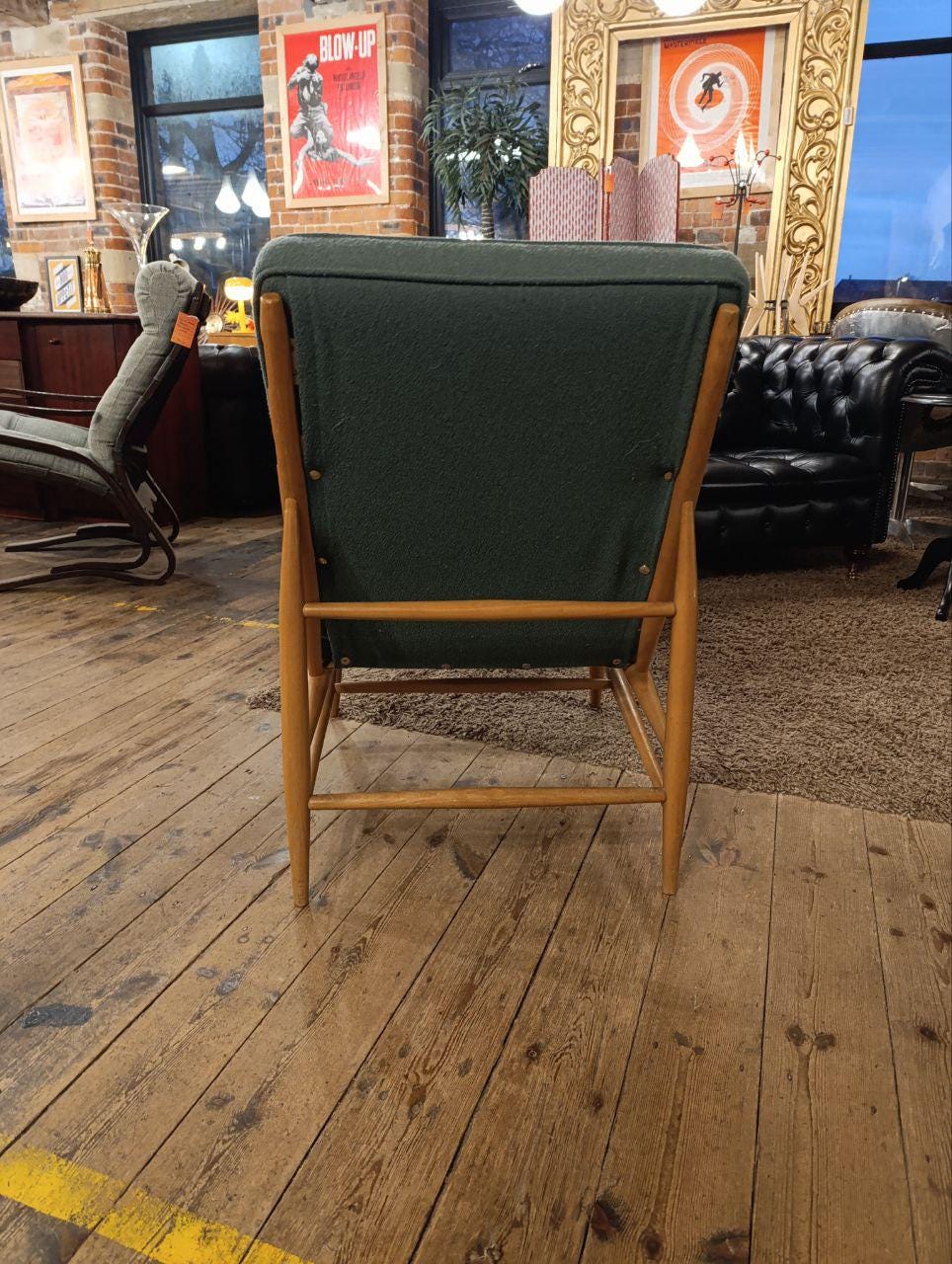 Rare Vintage Ercol 427 Easy Chair - 1960s - Newly Restored