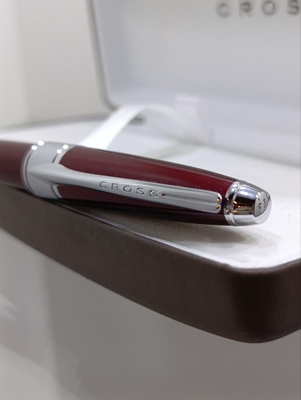 Cross Apogee Ballpoint Pen - Titian Red Lacquer