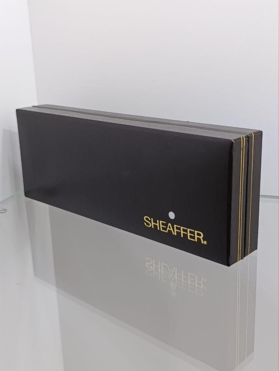 Rare Vintage Sheaffer Targa Classic Fountain Pen & Pencil Set - Fluted Gold Plate