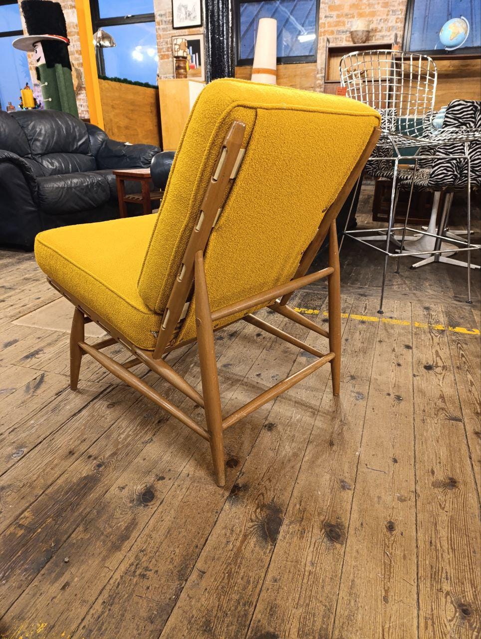 Rare Vintage Ercol 427 Easy Chair - 1960s - Newly Restored