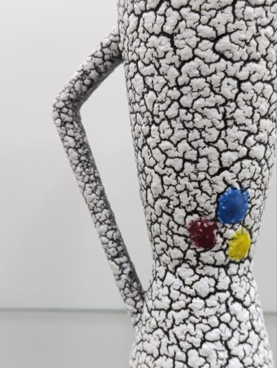 Vintage Jopeko Ceramic Vase - West German Pottery - 1950s