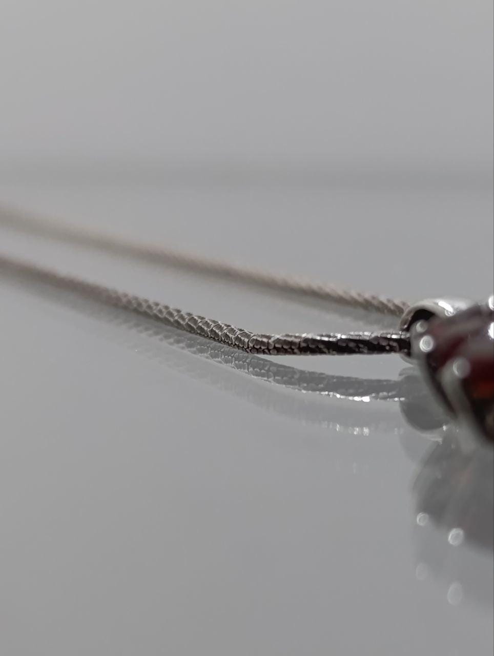 Handcrafted Sterling Silver Garnet Sunflower Pendant Necklace