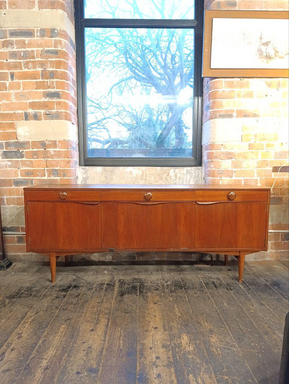 Mid-Century Teak Sideboard by Elliotts of Newbury