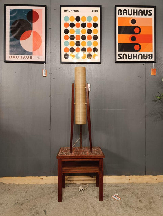 Vintage Novoplast "Rocket" Lamp - 1950s - Space Age Design