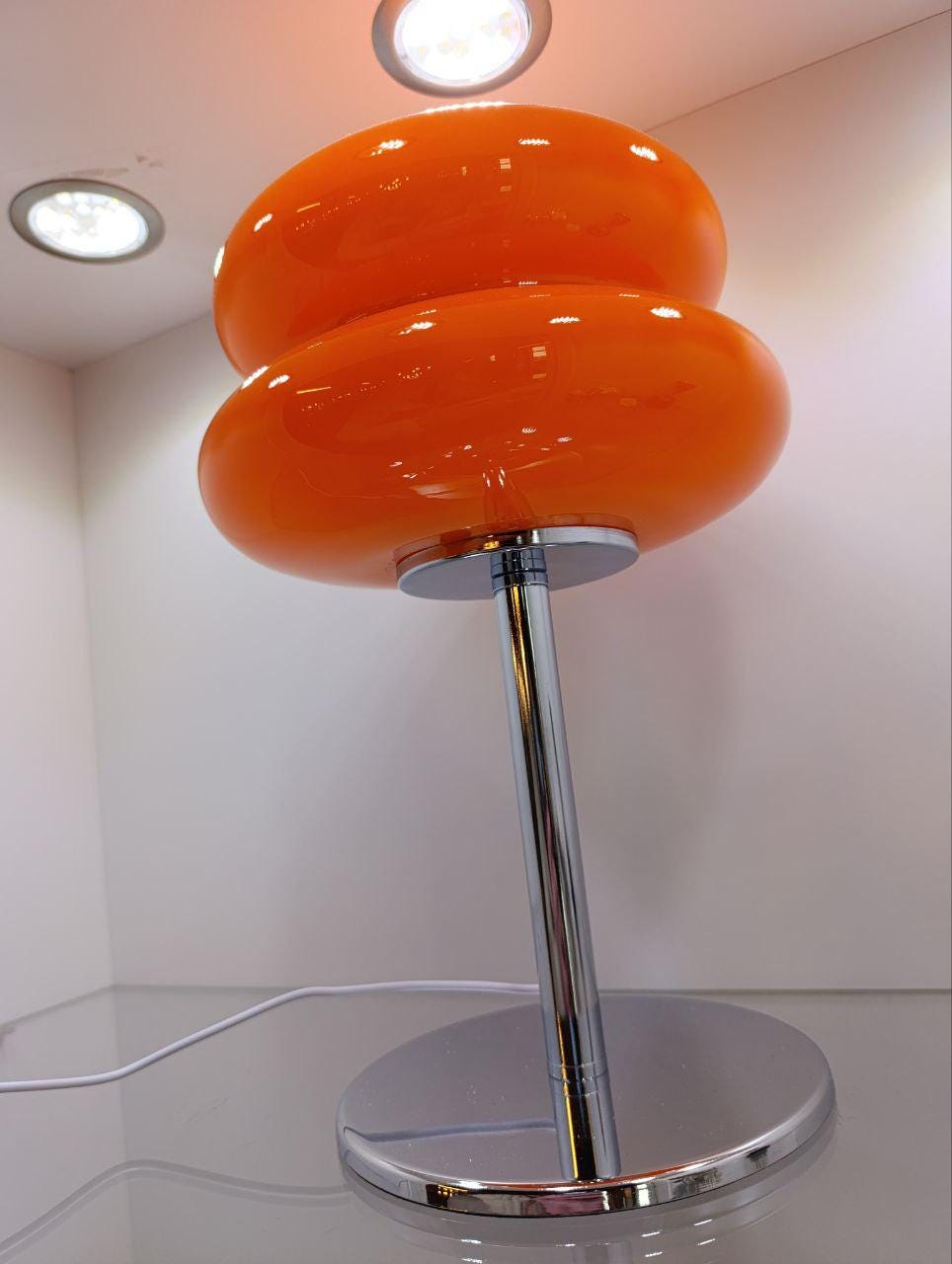 Bauhaus Mid Century Design LED Mushroom Lamp - Adjustable Lighting