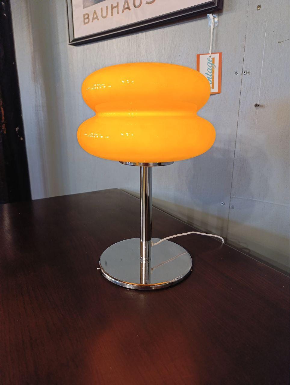 Bauhaus Mid Century Design LED Mushroom Lamp - Adjustable Lighting