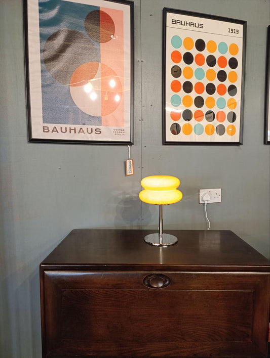 Bauhaus Mid Century Design LED Mushroom Lamp - Adjustable Lighting