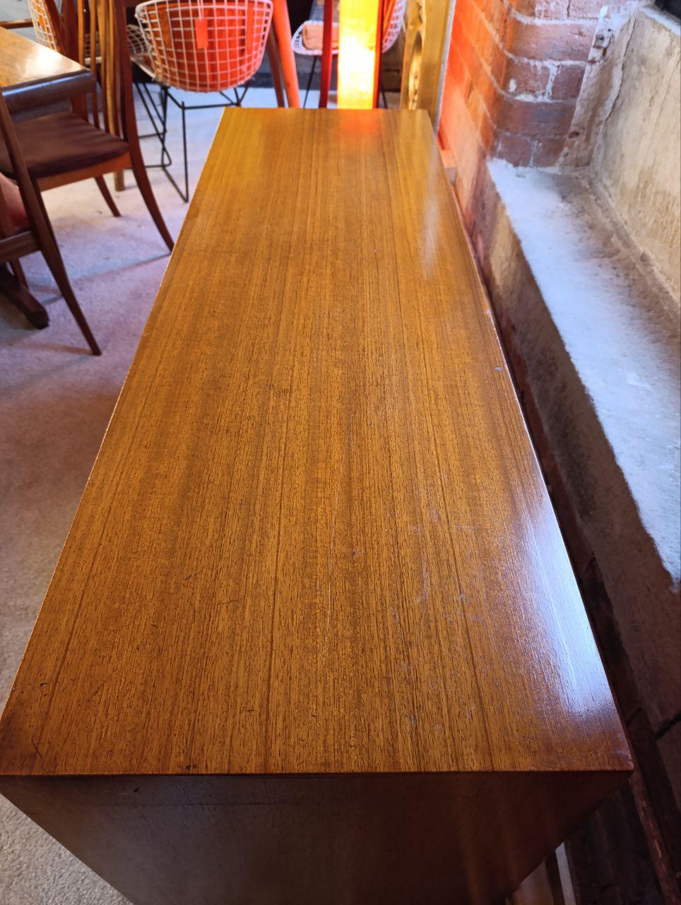 Mid-Century Teak Veneer Sideboard by Greaves & Thomas - Versatile Storage
