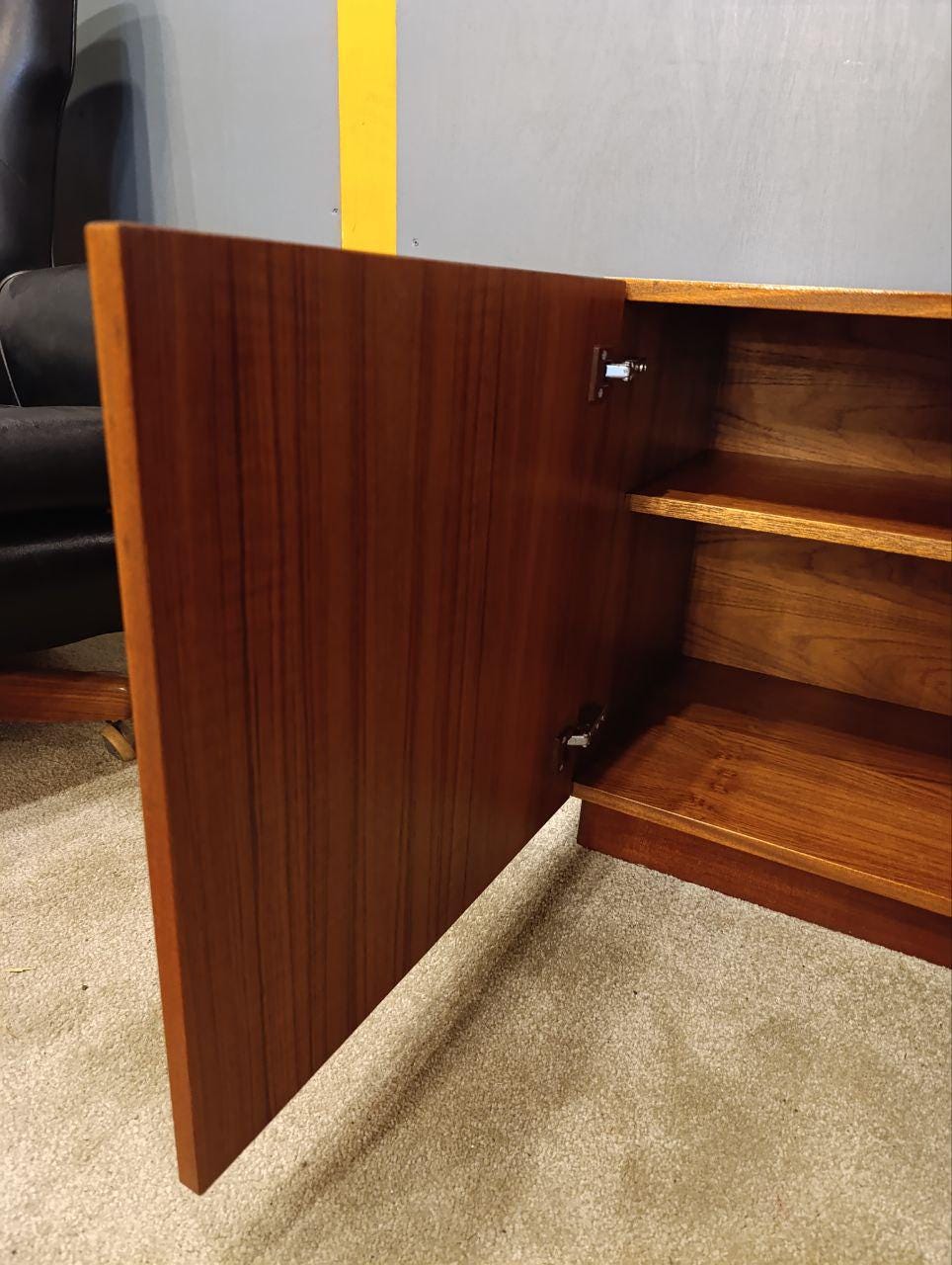 Mid-Century Turnidge of London Teak Cabinet - Compact & Versatile