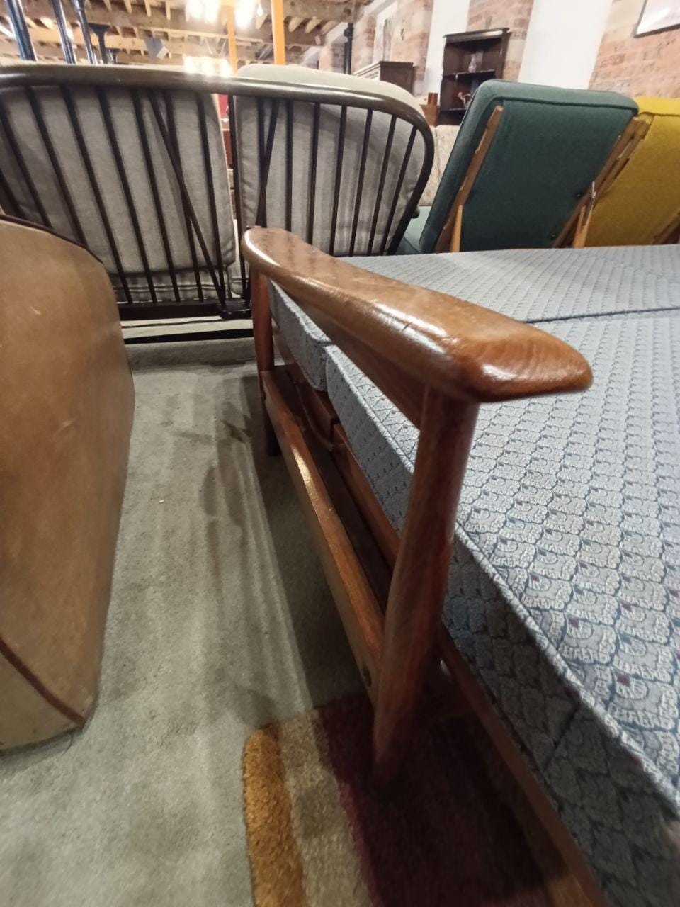 Vintage Guy Rogers Manhattan Sofa Bed - Reupholstered to Your Choice