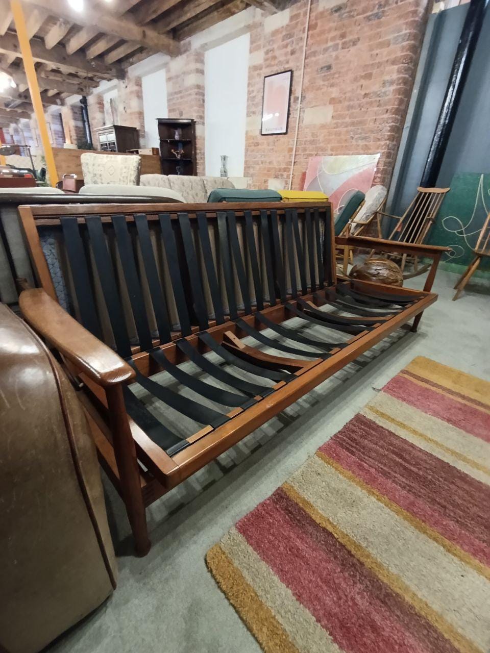 Vintage Guy Rogers Manhattan Sofa Bed - Reupholstered to Your Choice