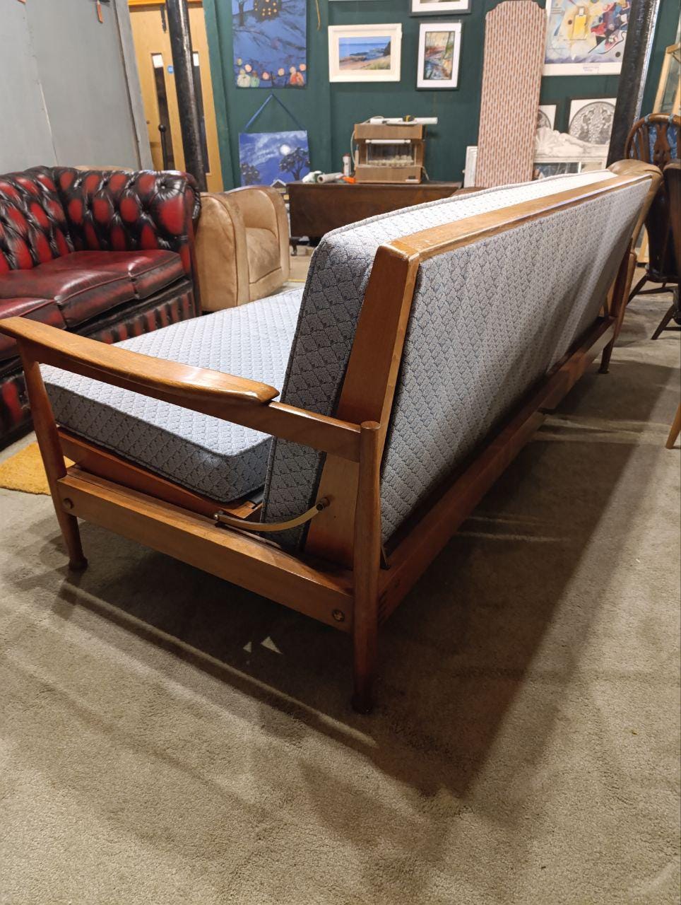 Vintage Guy Rogers Manhattan Sofa Bed - Reupholstered to Your Choice