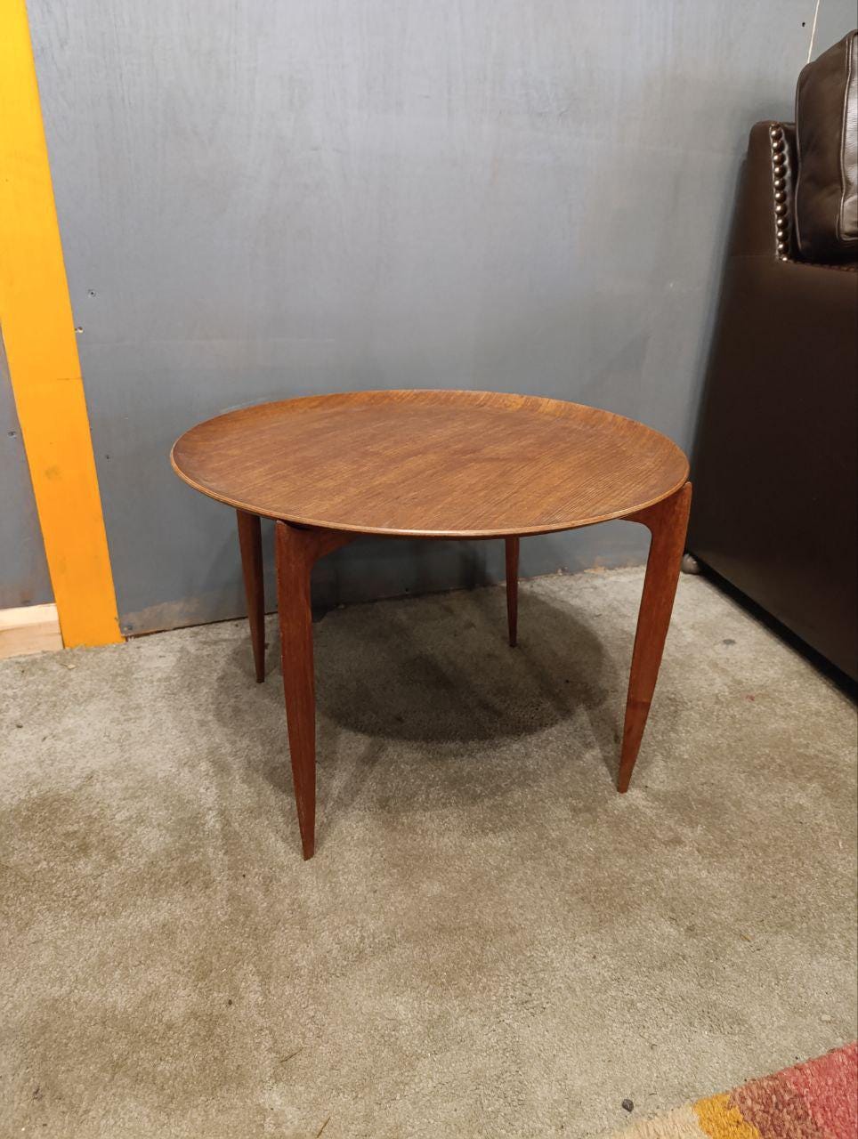 Danish Teak Tray Table 'Model 4508' by Willumsen & Engholm for Fritz Hansen - 1958 Design, Minimalist Elegance