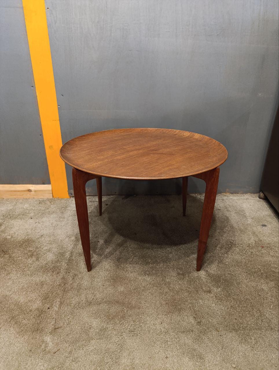Danish Teak Tray Table 'Model 4508' by Willumsen & Engholm for Fritz Hansen - 1958 Design, Minimalist Elegance