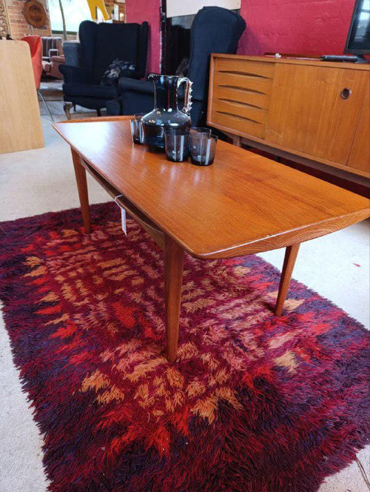 Mid-Century FD 503 Coffee Table by Tove Kindt-Larsen for France & Daverkosen - Solid Teak, 1960s Danish Design