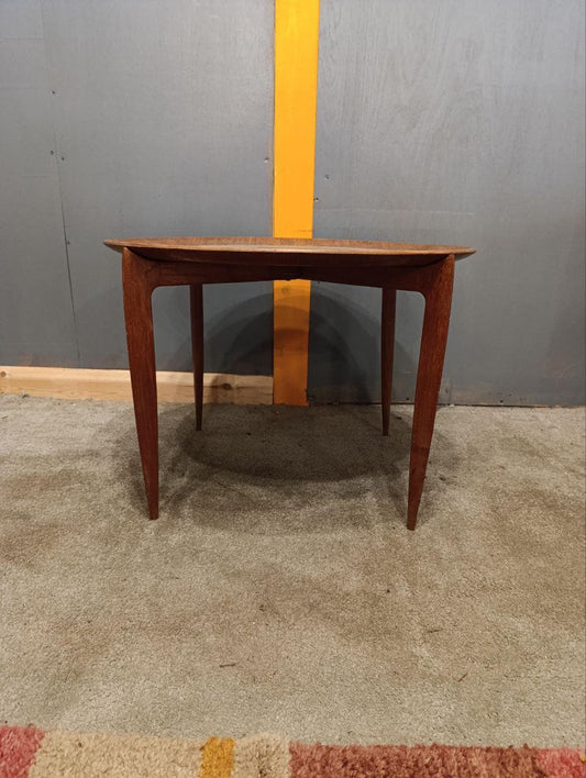 Danish Teak Tray Table 'Model 4508' by Willumsen & Engholm for Fritz Hansen - 1958 Design, Minimalist Elegance