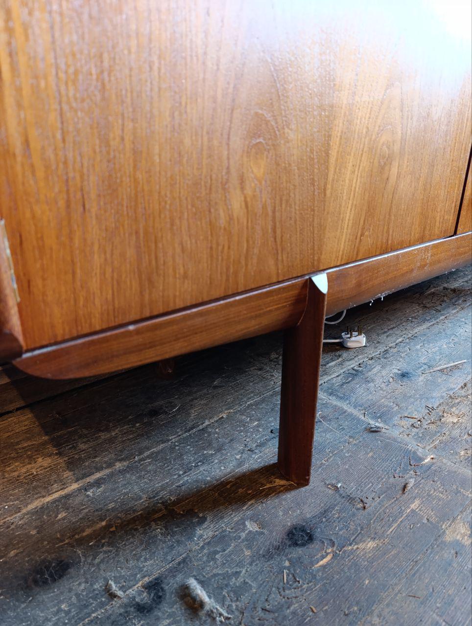 Vintage White and Newton of Portsmouth Sideboard - Mid Century Teak & Afromosia, 193cm Wide