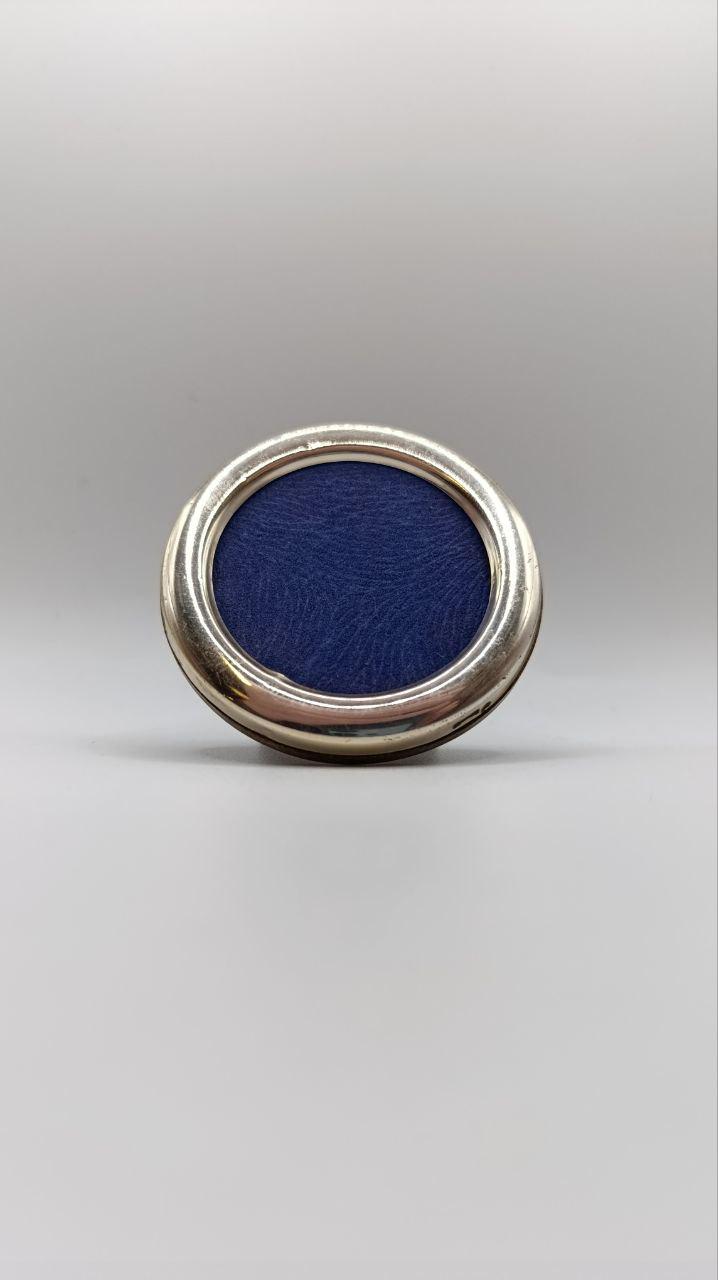 Italian Sterling Silver Photograph Frame, Sheffield Import Marks, c. Late 20th Century