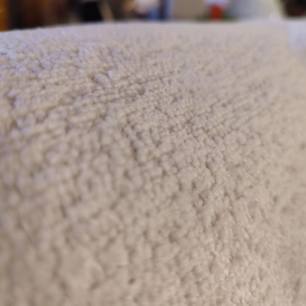 Rare Parker Knoll High-Back Armchair with New Boucle Upholstery