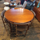 G-Plan Fresco Extending Dining Table and Four Chairs by Victor Wilkins