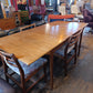McIntosh Teak Extending Dining Table with Four Chairs