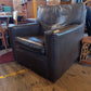 Chelsea-Made Brown Leather Club Armchair, late 1970s