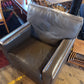 Chelsea-Made Brown Leather Club Armchair, late 1970s