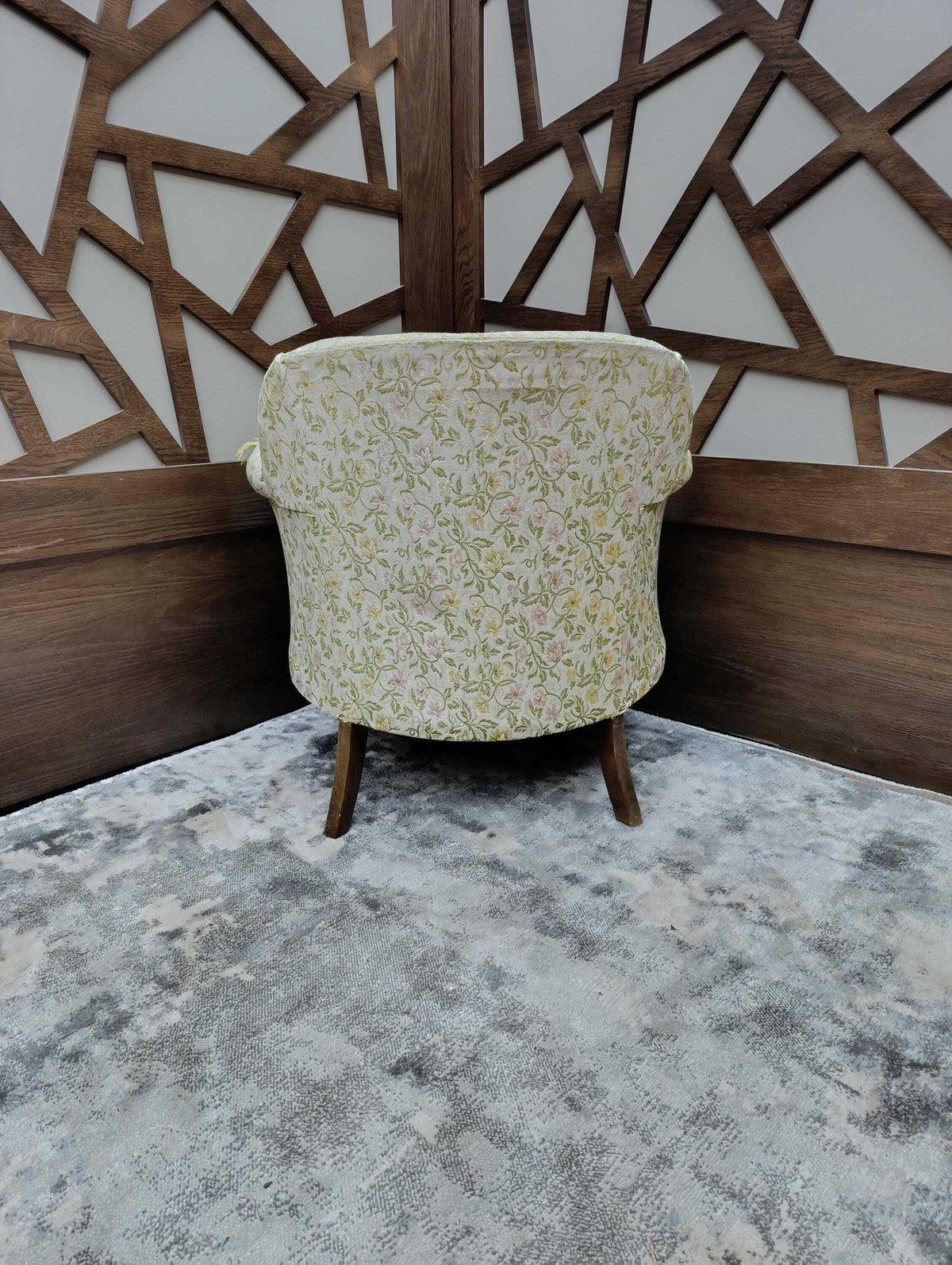 Sprung Tub Armchair for Reupholstery, circa 1950s — photograph 5