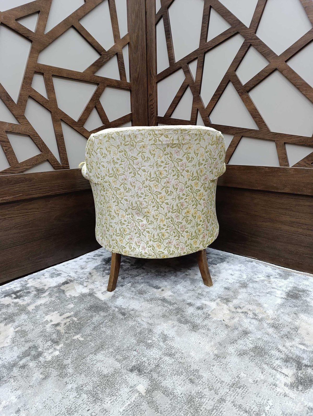 Sprung Tub Armchair for Reupholstery, circa 1950s — photograph 6