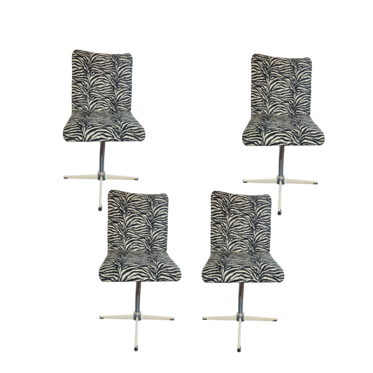 Set of Four Mid Century Dining Chairs Made in West German