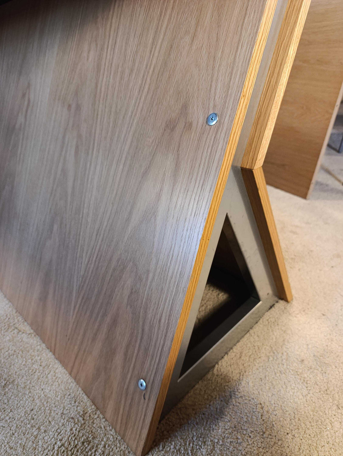 Fray Design Bespoke Oak and Steel Executive Desk, 150 cm — photograph 14