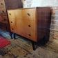 Austinsuite Teak Chest of Drawers with Teardrop Handles, 1960s — photograph 2
